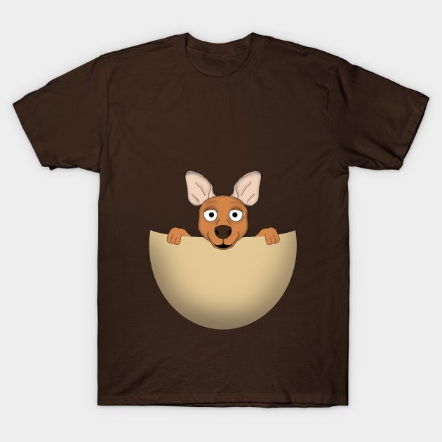Kangaroo Pouch T-Shirt by NGM